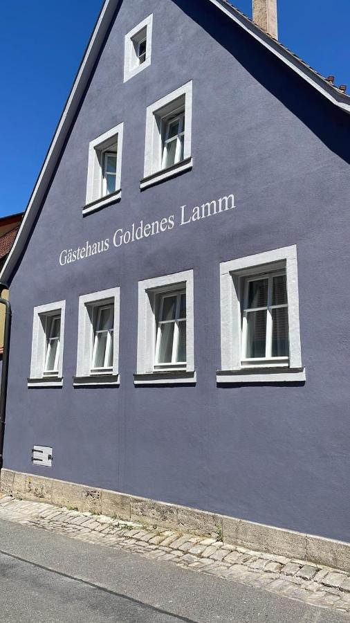 Gaestehaus Goldenes Lamm Rothenburg ob der Tauber Luaran gambar